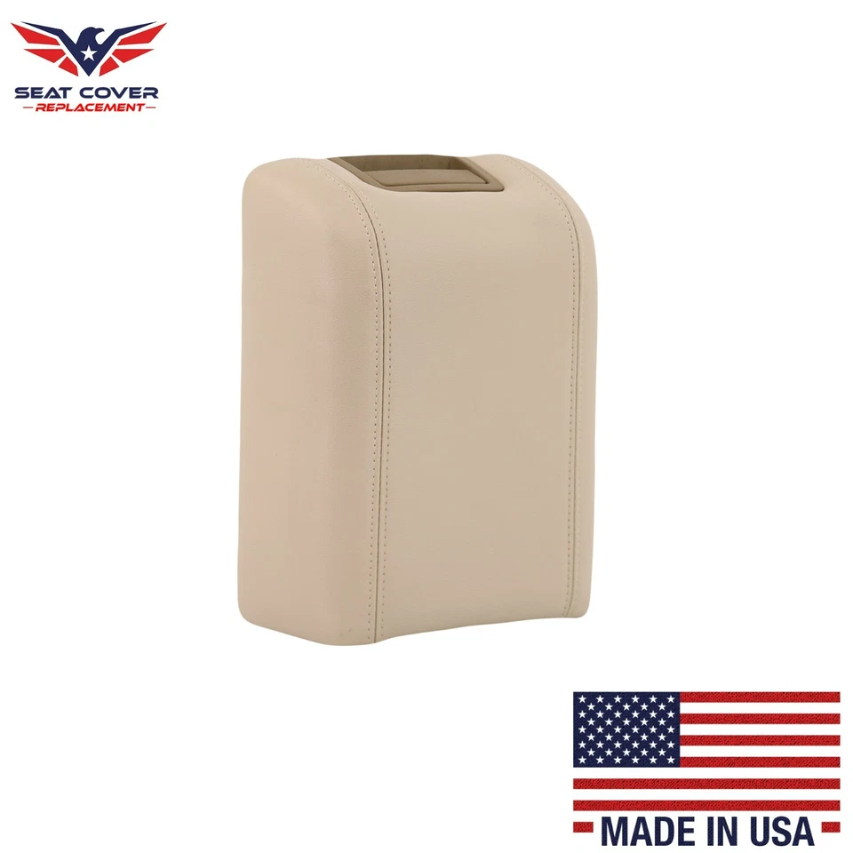 2004 Ford F150 Lariat Console Cover in Light Parchment Tan - Image 4 of 4