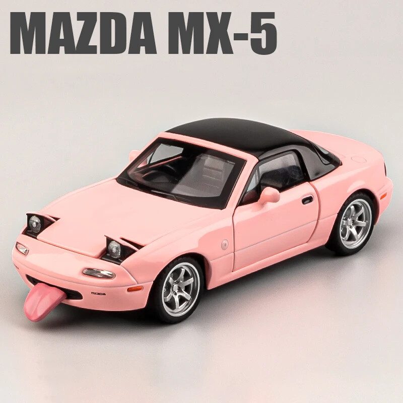 1:32 Mazda MX5 MX-5 Supercar Alloy Model Car Diecast Sound Light