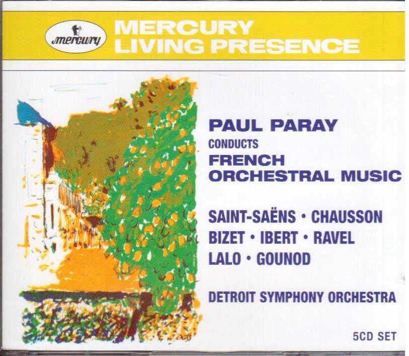 Paul Paray Conducts French Orchestral Music - CD Mercury Living Presence
