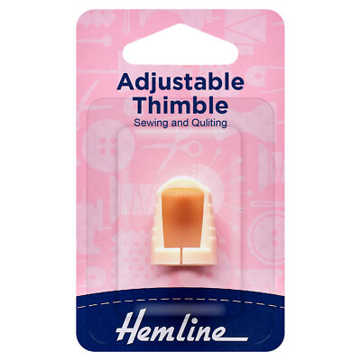 Hemline verstellbarer Fingerhut in mehreren Größen