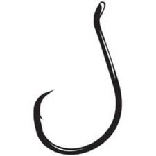 Gamakatsu Black Octopus Circle Fishing Hooks Offset Point Choice of Size