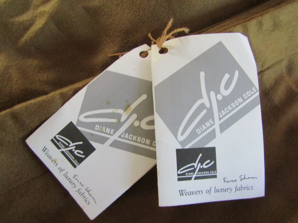 Новый с Ярлыками Diane Jackson Cole 100% кашемир Euro Shams - Изображение 2 из 3