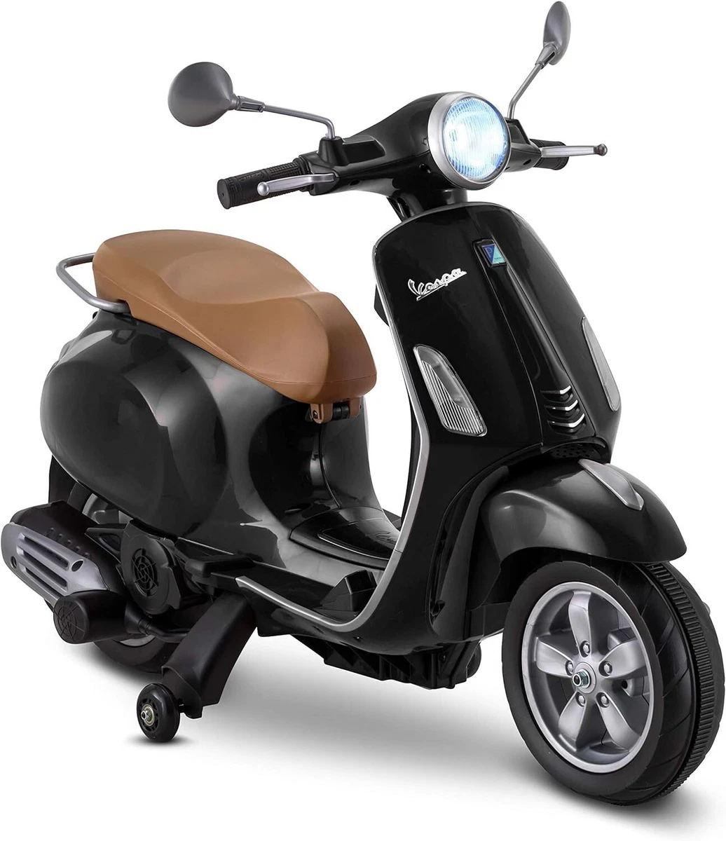Children's vespa best sale electric scooter