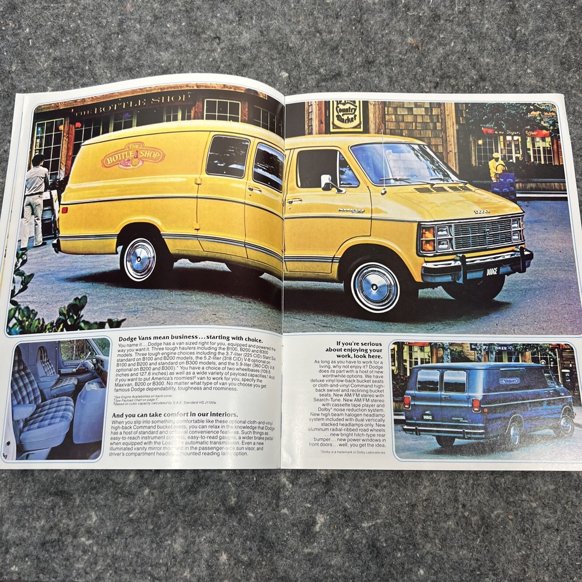 1980 DODGE VAN SALES CATALOG / ORIGINAL DEALERSHIP BROCHURE | eBay