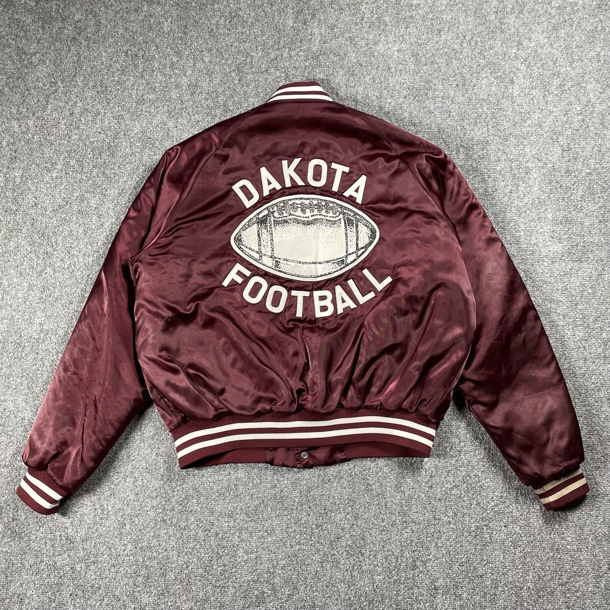 VINTAGE 70s 80s Football Varsity Jacket Size XL Dakota VINTAGE 70s 80s Football Varsity Jacket Size XL Dakota