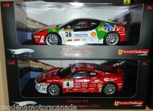 Details About Lot Of 2 Ferrari F430 Challenge Racecars 28 4 118 By Hot Wheels Elite Sale