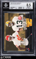 Donald Driver RC BGS 8.5: 1999 SkyBox Dominion Rookie Card (w/Larry Parker) #249. rookie card picture