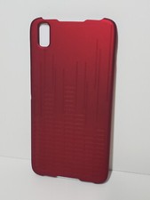 Red Designer Shield Case for Alcatel IDOL 4 with Screen Protector - NEW