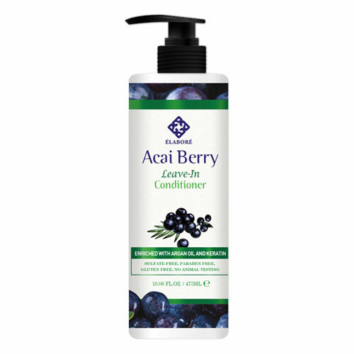 ELABORE Acai Berry Leave-In Conditioner [16.06 fl.oz/475ml]