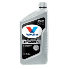 Valvoline Advanced Full Synthetic Motor Oil 32 Fl Oz 20W 50 Superior Protection