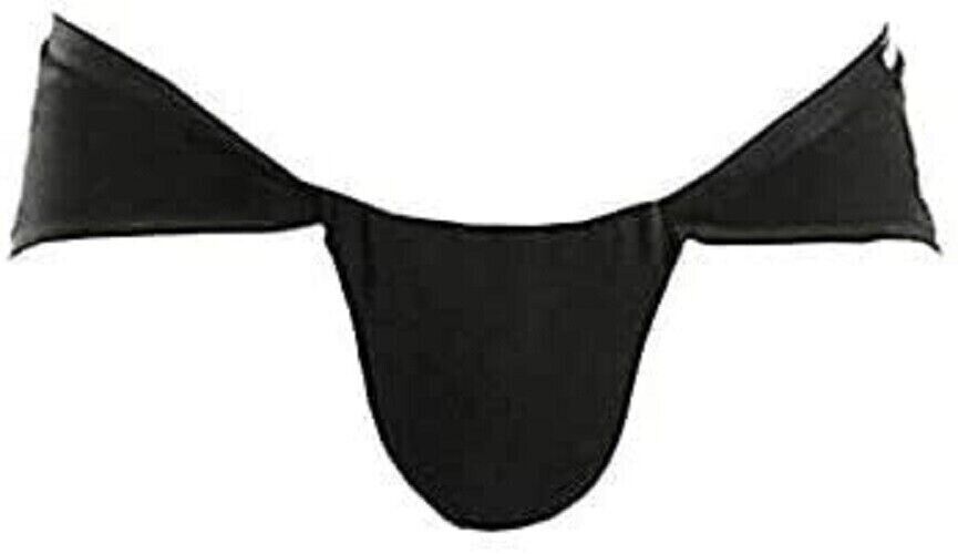 2 X Indian Underwear Langot Supporter loincloth Cotton Black Free Size Men  Gym