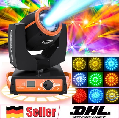 230W 7R Zoom Moving Head 16Prism Bühnenlicht Beam Gobos DMX Bühnenbeleuchtung DE