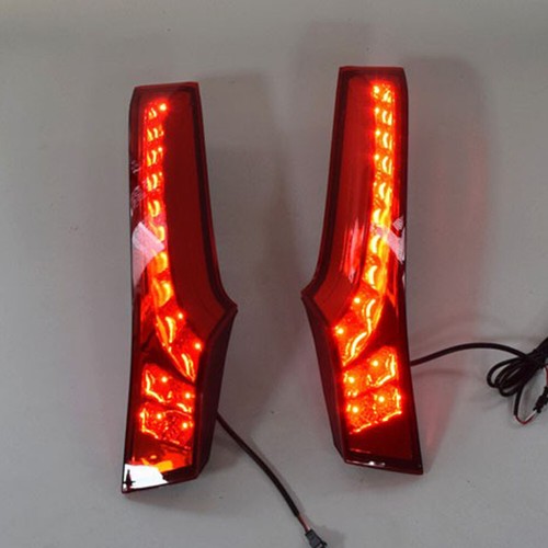 2x LED Rear Windshield Side Pillar Tail Brake Lamp Lights For Honda 2015 16-up - Picture 9 of 10