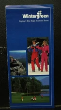 Wintergreen Virginia Blue Ridge Mountain Resort skiing golf vintage brochure