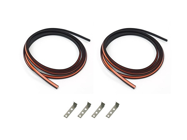 2pcs Brand New DOOR SILL COVER GASKET M TECHNI for BMW 3 SERIES 