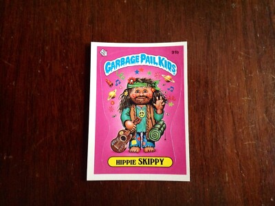 1986 Topps Garbage Pail Kids (3rd Series) #91b Hippie Skippy (NM