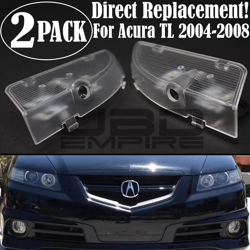 Gen 2 For Acura TL 2004 2008 LED Door Logo Ghost Shadow Projector