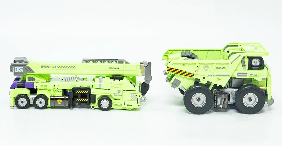 Mecha Invasion Giant Legion GLA-03&04 Hook Long Haul Devastator Set B Figure - Image 3 of 4
