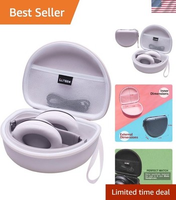 Beats & JLab Compatible Hard Case - Stylish Cloud Pink with Extra Storage