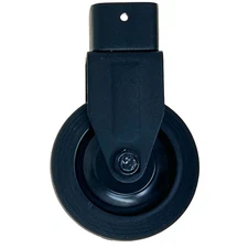 Gas Griddle Replacement Black Wheel Assembly