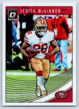 2018 Donruss Optic 87 Jerick McKinnon    San Francisco 49ers Football Card