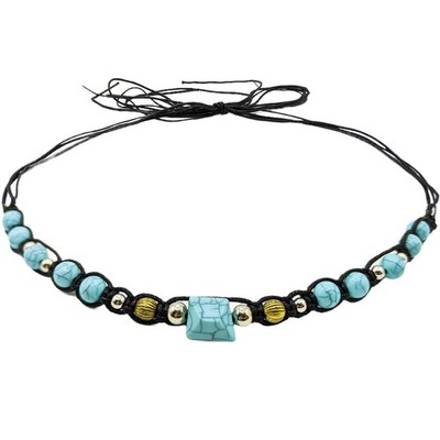 Cowboy Hat Band for Women Men, and Made Replaceable Beaded Hat Belt for Straw...