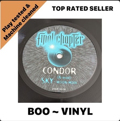 Condor   Sky - Moon Mix 12'' vinyl Trance Record Rare German 1999 VG+