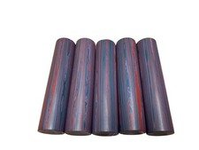 Ebonite Rod 8 Swirl Colored for Custom Pipe Stem and Ring Making-Limited 02