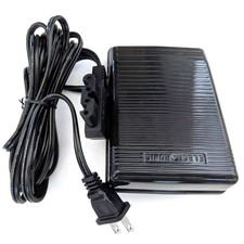 For Bernina Sewing Machine Black Round Pin Type Electronic Foot Control Pedal