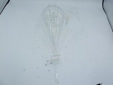 CHEMGLASS 500mL SEPARATORY FUNNEL CG 1742 05 SQUIBB #27 NECK 4mm STOPCOCK