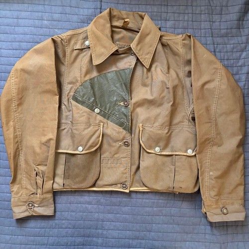 Vintage 1940s 1950s Masland Fishing Jacket Military Jacket Outer Mens Size M