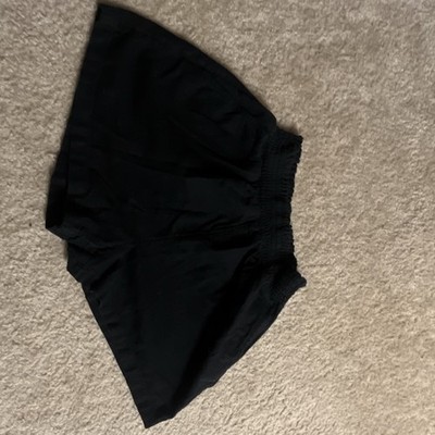 Universal Thread Women's Black Linen Rayon Sweat Shorts M Relaxed Fit Pockets
