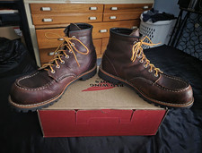 Red Wing Roughneck Moc Toe 8.5 E2