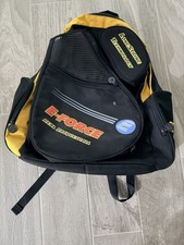 E-Force technology racketball Backpack Wide Padded Straps, Zippered Pouches