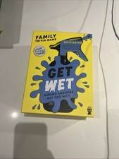 Get Wet Family: The Party Game Where Incorrect Answers Get You Wet Ages 8+ 2