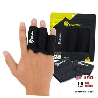 Flow Finger Sleeve V3 Pair   Joint Support & Compression for X-Small Triple
