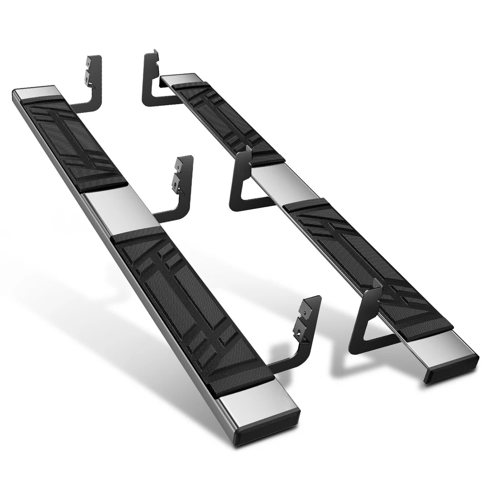 Para 02-09 Chevy Trailblazer GMC Envoy 6,5" almofadas laterais barra nerf placa de corrida - Imagem 2 de 4