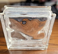 Pittsburgh Corning Architectural 8" x 8" x 3" Glass Block For Crafts Decorating