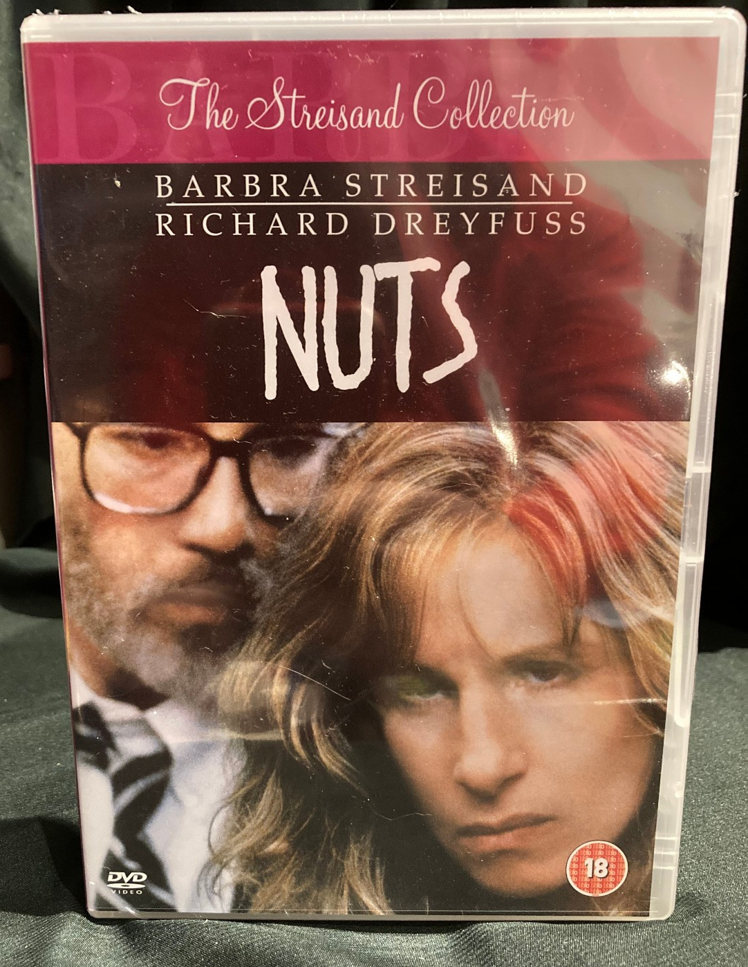 Nuts DVD - Barbra Streisand, Richard Dreyfuss.  New & Sealed