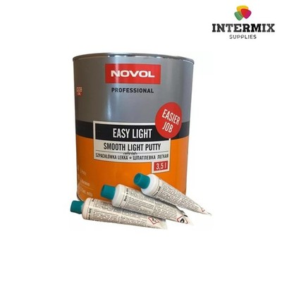 NOVOL Professional Easy Light Putty Body Filler - 3.5L - Smooth Car Finishing