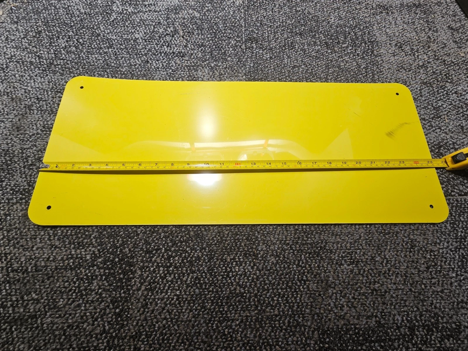 (QTY 5)RiteHite 25"x 10-1/4" Caution Back In Or PullOut On Green Light Only Sign - product detail image 3
