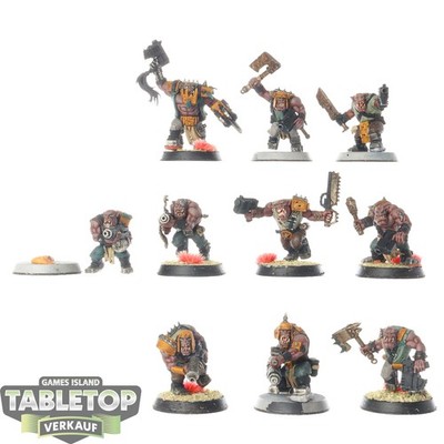 Orks - 10 Boyz - bemalt