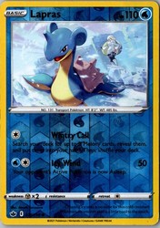 Lapras 029/198 Common Chilling Reign Reverse Holo
