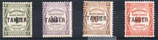 Maroc Taxe 1918 Tanger Yvert 42 à 45 Neufs * MH