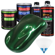 British Racing Green Metallic Quart Kit Low Voc Urethane Basecoat Auto Paint Kit British Racing Green Metallic Quart Kit Low Voc Urethane Basecoat Auto Paint Kit