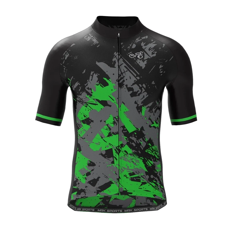 Men's Cycling Jersey Half Sleeve + Free Men Cycling Gloves Half Finger Set - Image 4 of 4