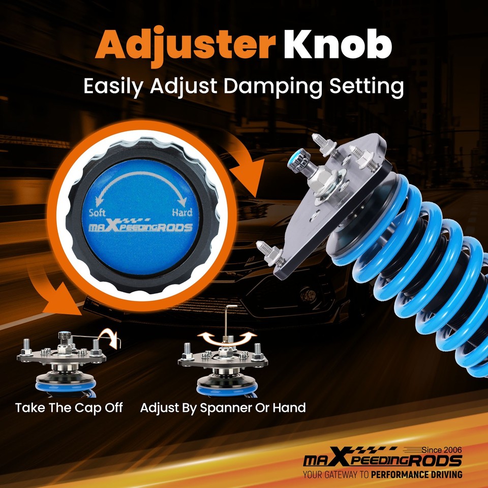 MaXpeedingrods T6 Coilover Suspension Kit for Mini Cooper R50 Cooper ...