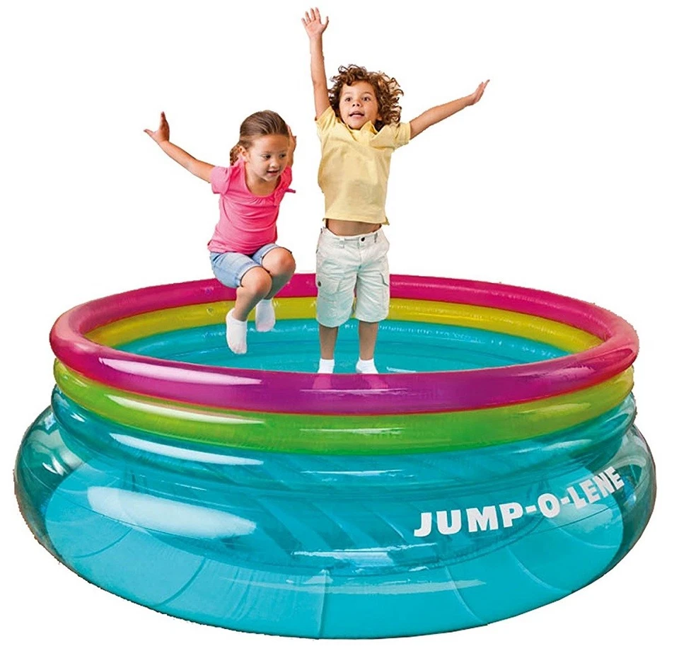 Intex JumpOLene Inflatable Bouncer 80inch x 27inch for Ages 36 - Image 3 of 4