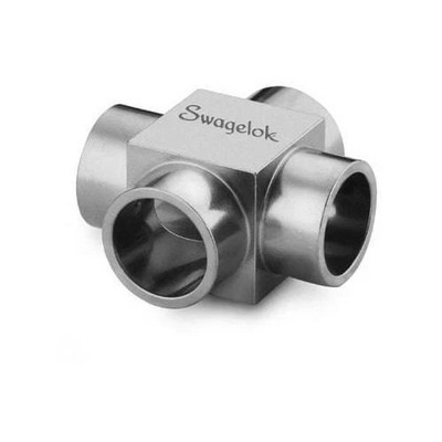 Swagelok 6LV-8MW-4 316L VIM-VAR Micro-Fit Union Cross.