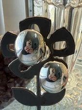 Napier Silver Tone Oval  Clip On Earrings